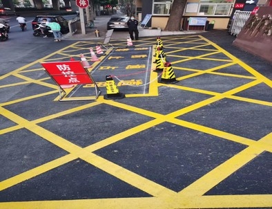 杭州杭州厂区划线，园区停车场划线，车库标识标线